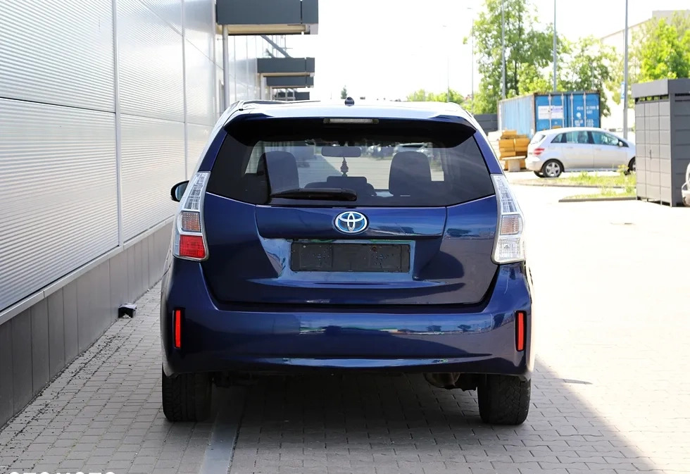 Toyota Prius+ cena 46990 przebieg: 261400, rok produkcji 2012 z Skępe małe 667